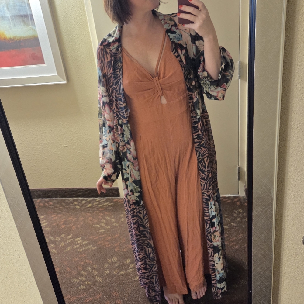 Anrabess Linen Blend Jumpsuit - Picture 16 of 16